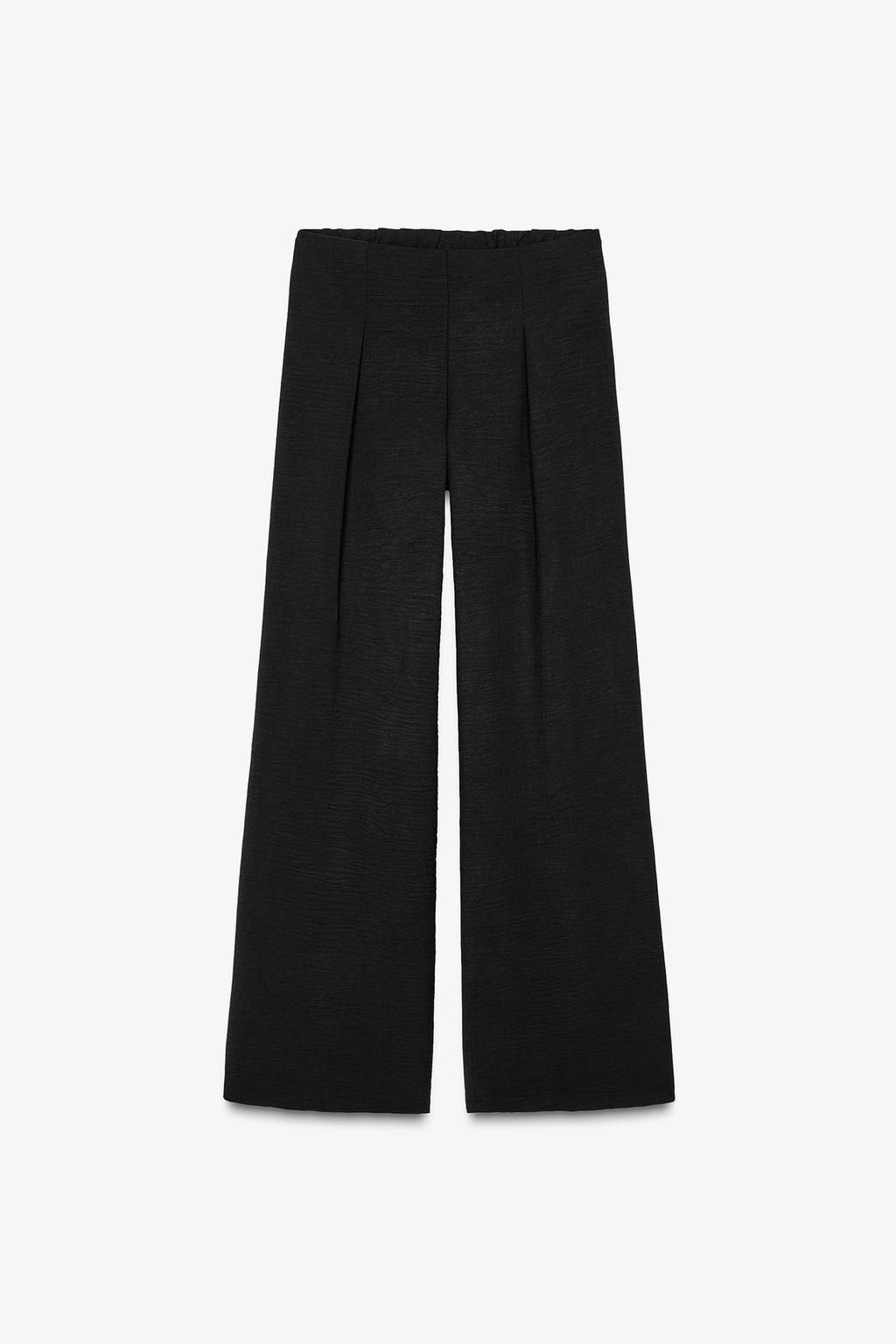 LOOSE-FITTING DARTED TROUSERS - Zara фото 5