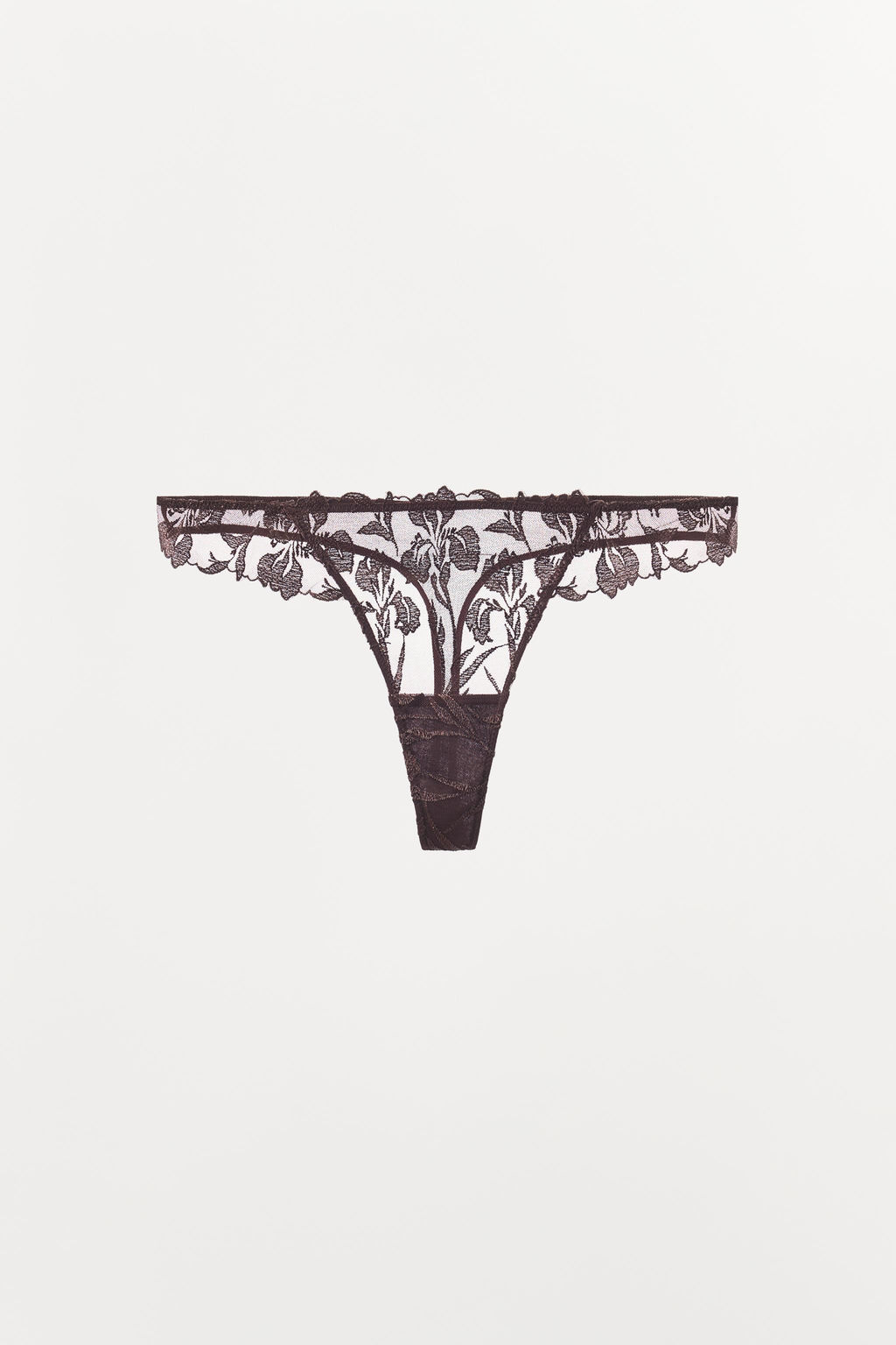 EMBROIDERED LACE THONG - Zara фото 4