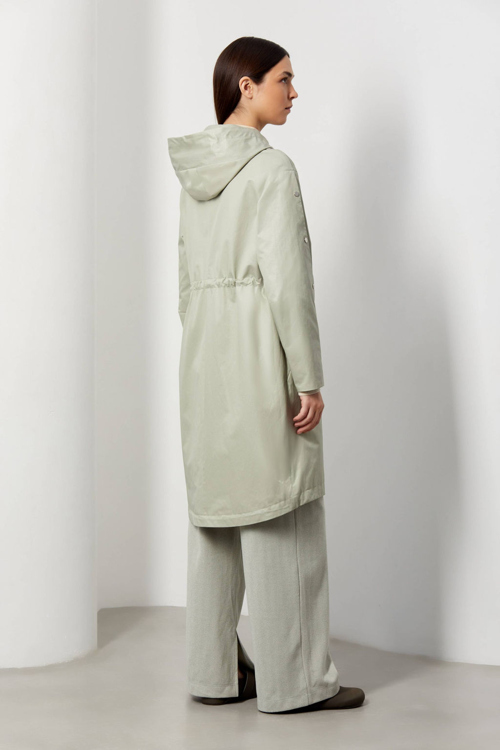 Парка женская арт. 225S - Ultramarine фото 4