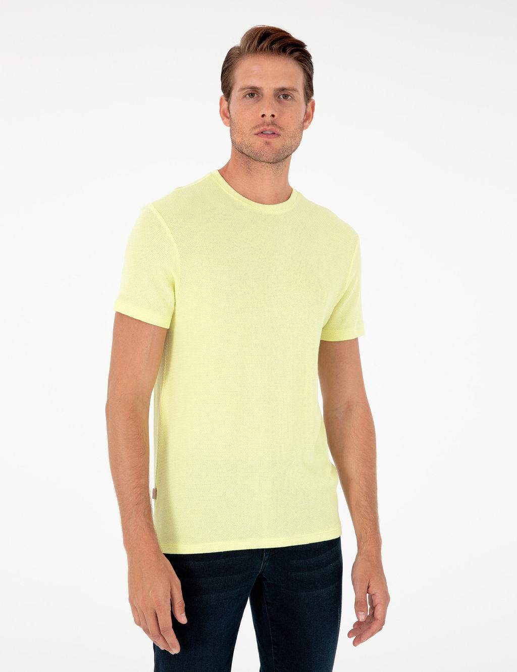 Limon Slim Fit Basic Ti__rt - Pierre cardin фото 3