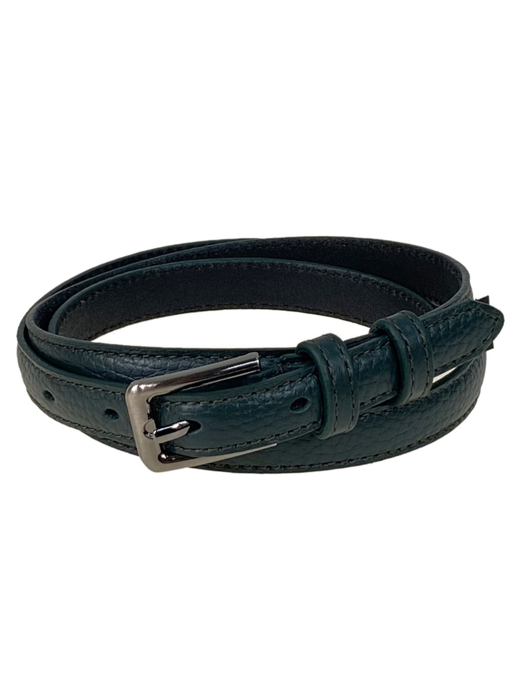 Ремень женский из натуральной кожи, цвет черный - Greta фото 42