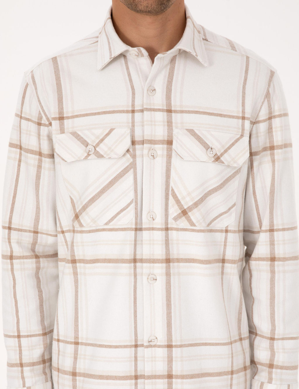 Vizon Comfort Fit Uzun Kollu G_mlek