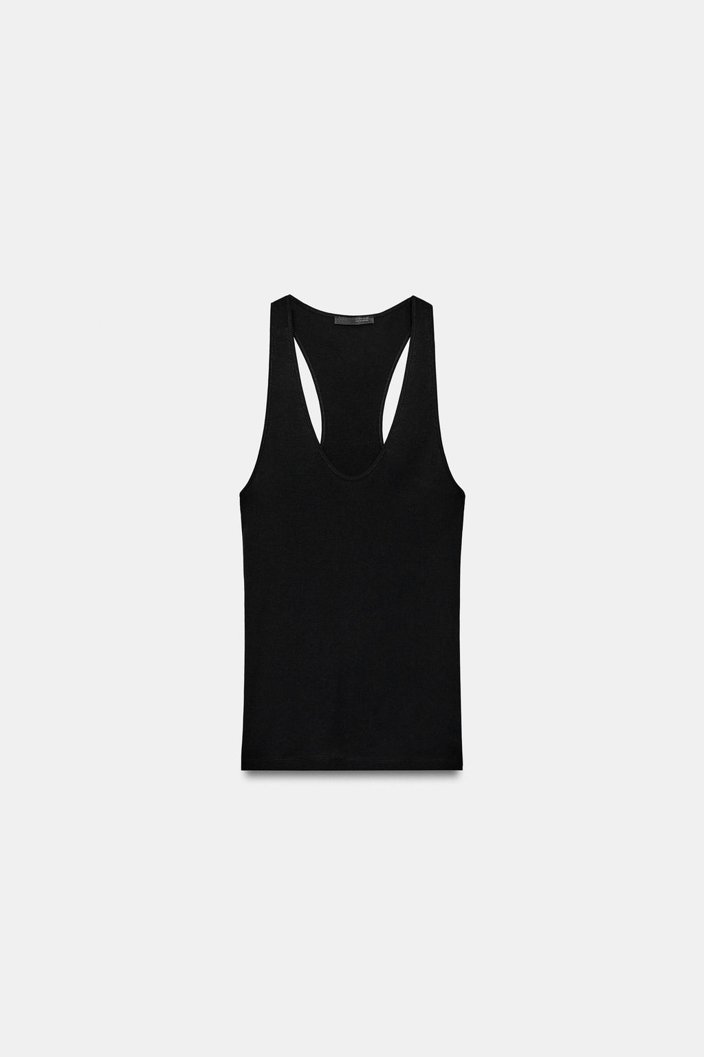 TOP ALGOD?N SUPIMA® / Negro - Zara фото 4