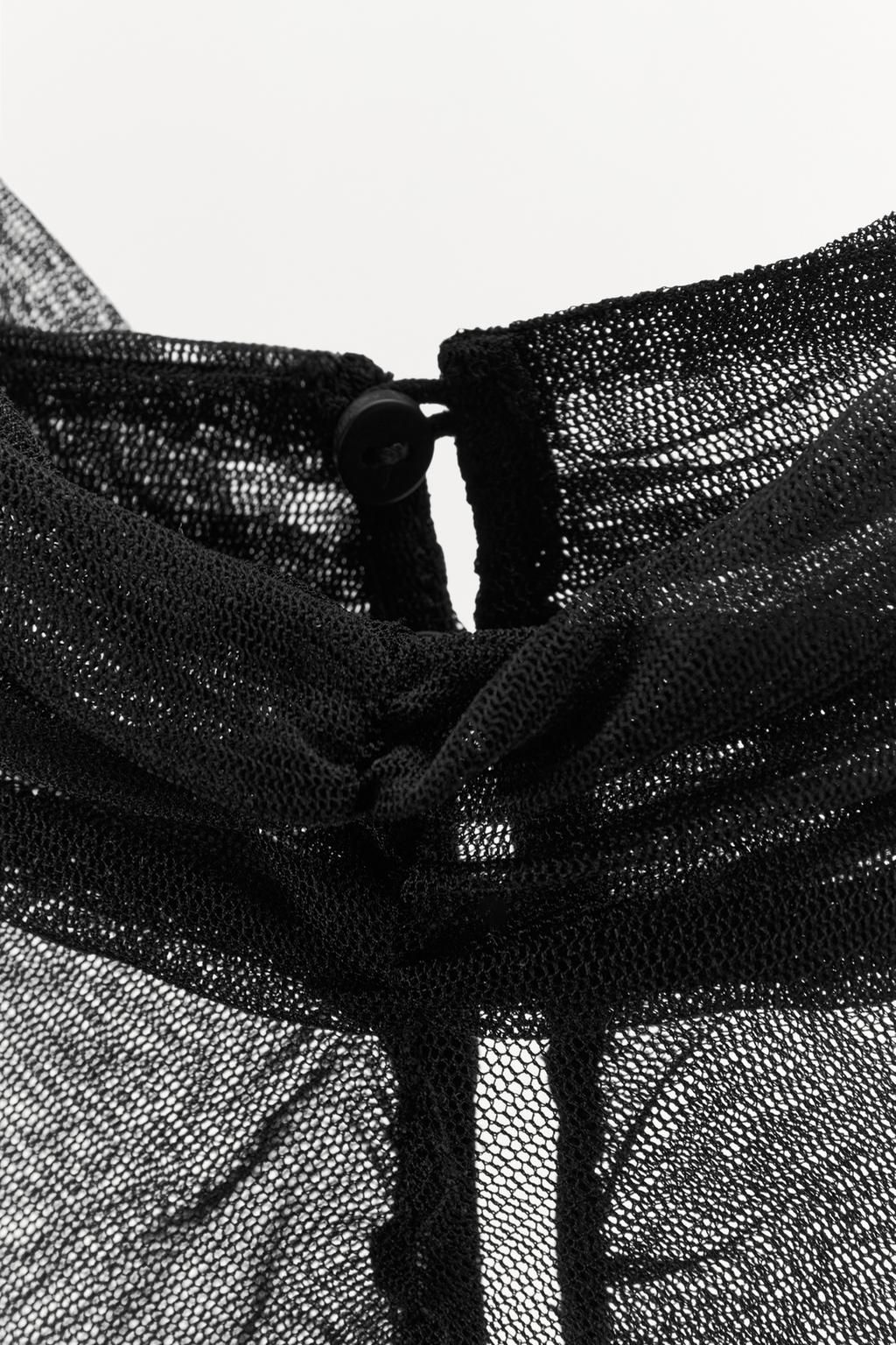 100% SILK DRAPED TOP - Zara фото 16