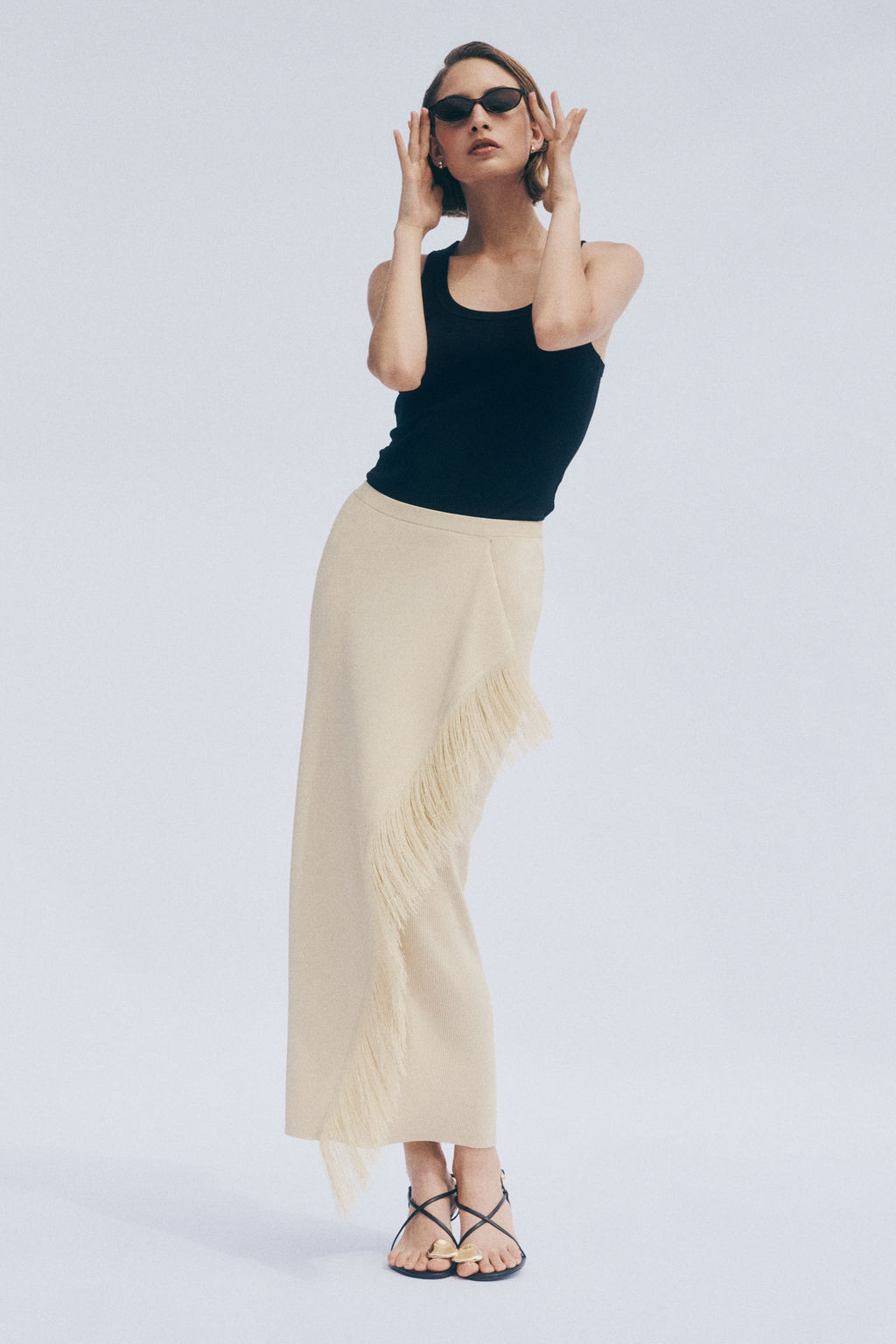 Falda con flecos - H&m фото 4