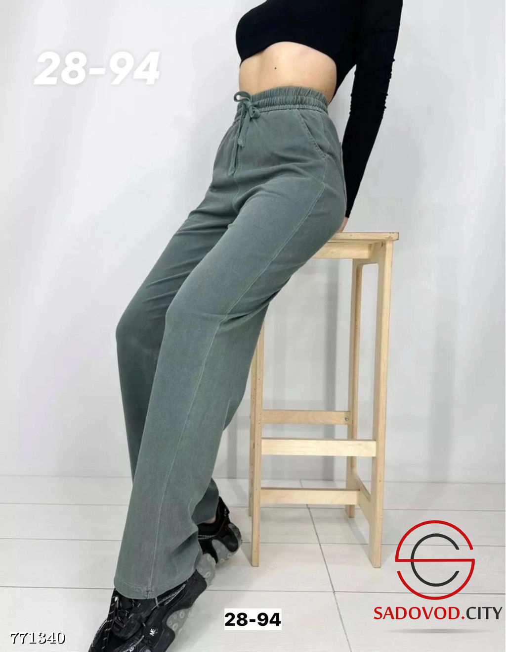 Брюки широеи прямые женские - Bruno фото 4