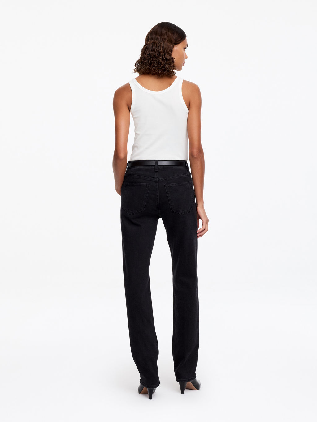 Top sin mangas con escote redondeado - H&m фото 8
