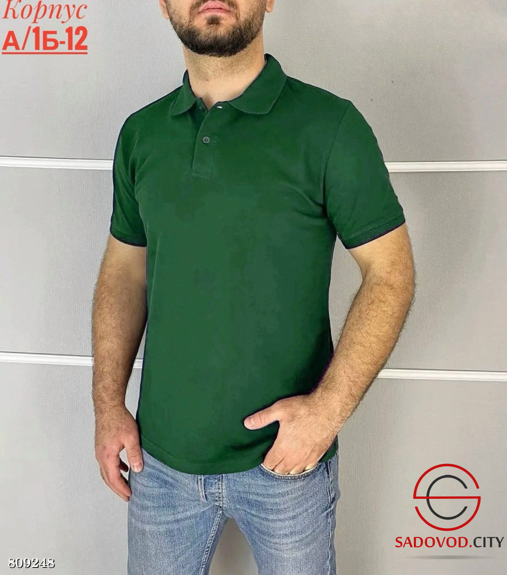 Футболка-поло для мужчин - Bruno фото 2