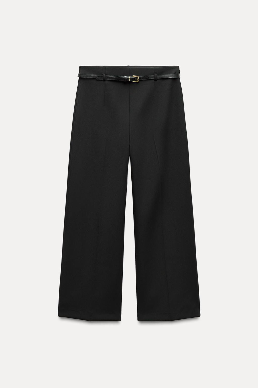 ZW COLLECTION BELTED CULOTTES - Zara фото 11