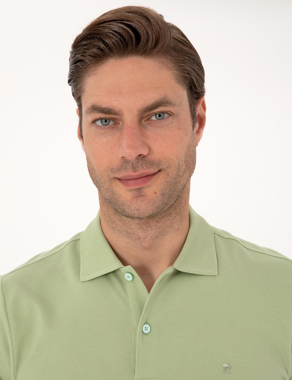 _a_la Slim Fit K_vr_lmaz Polo Yaka Basic Pike Sweatshirt - Pierre cardin фото 2