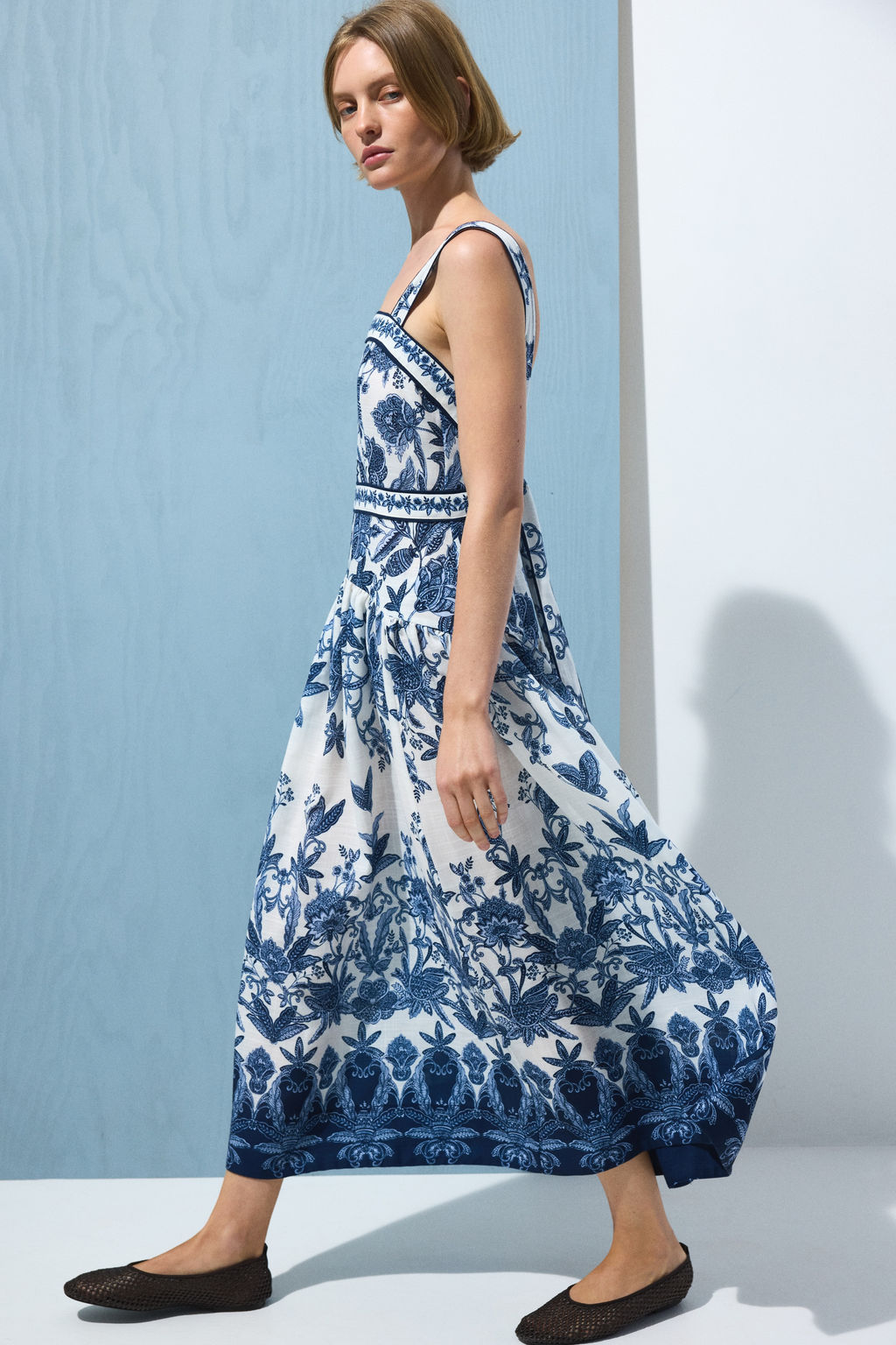 Vestido con lazada - H&m фото 4