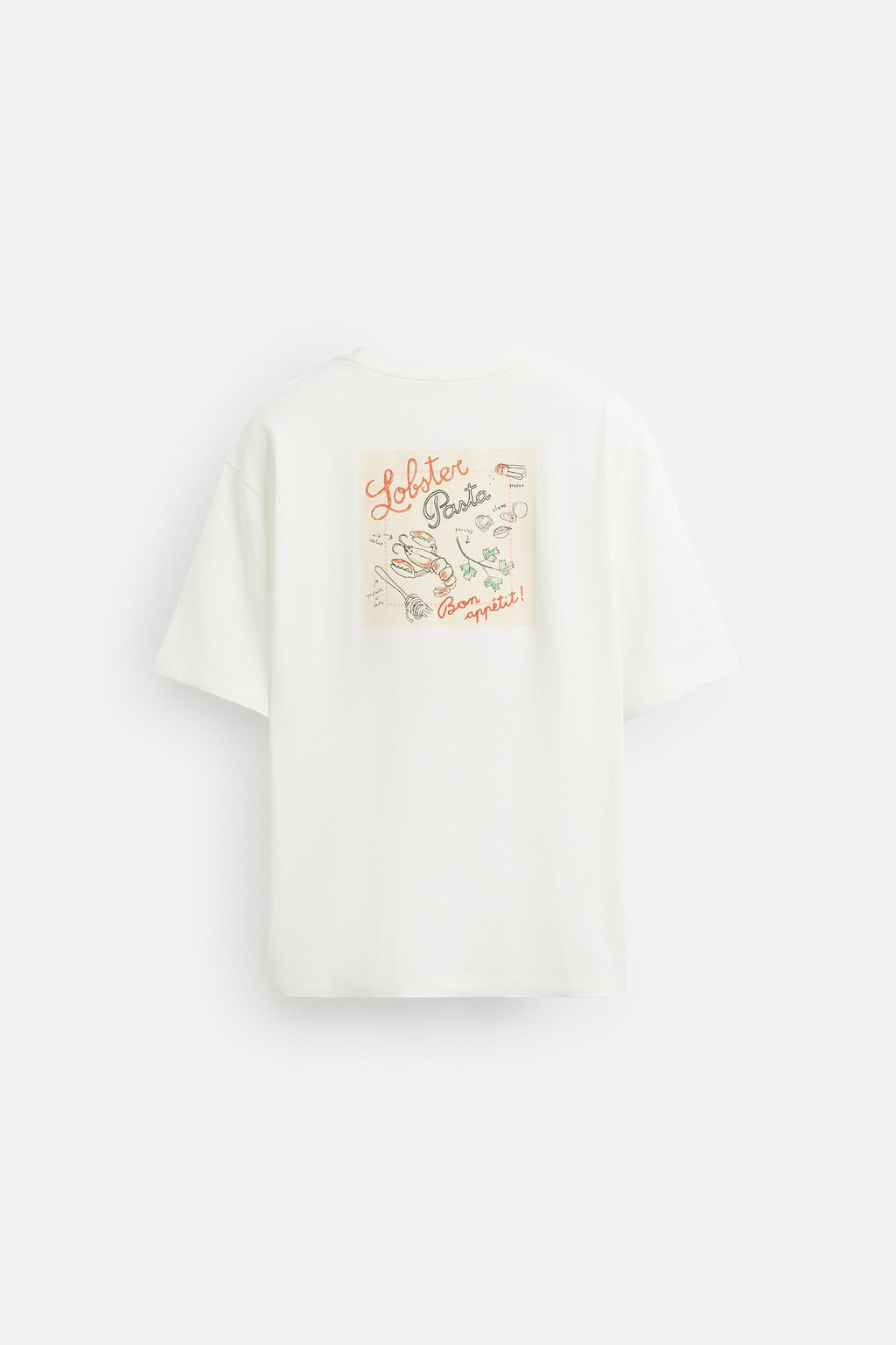 CONTRAST EMBROIDERY T-SHIRT - Zara фото 8