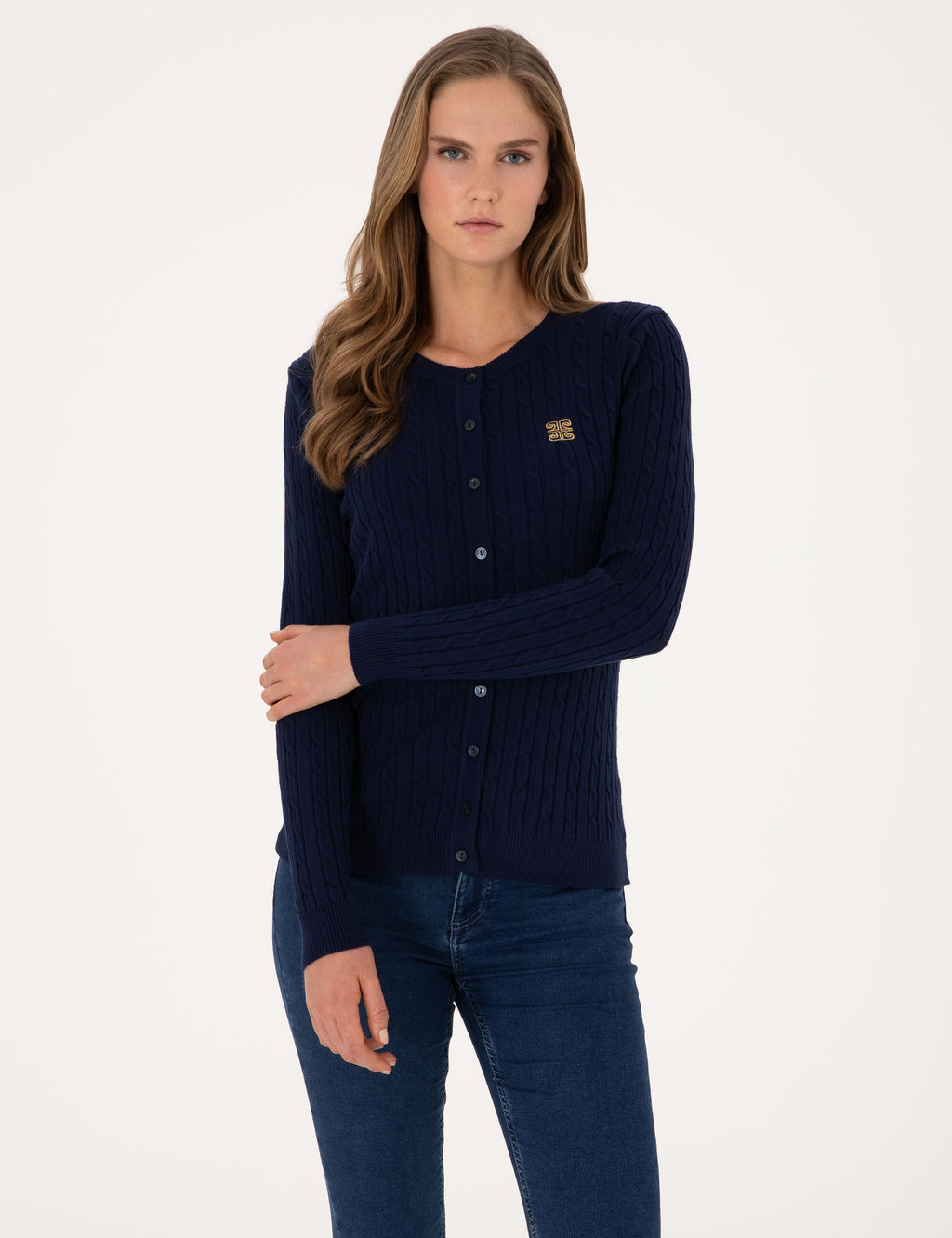 Lacivert Ex. Slim Fit Triko H_rka - Pierre cardin фото 3