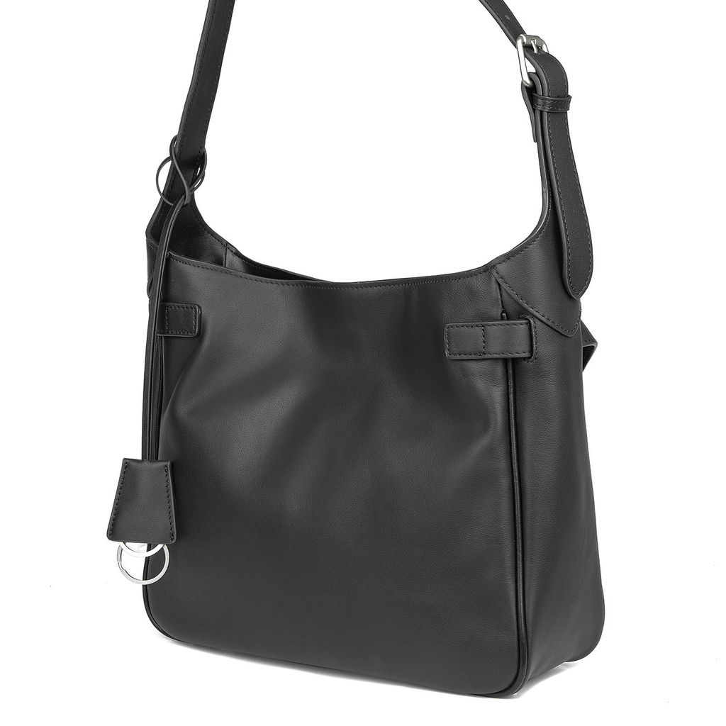 8033 black, Женская кожаная сумка, Barcelo Biagi