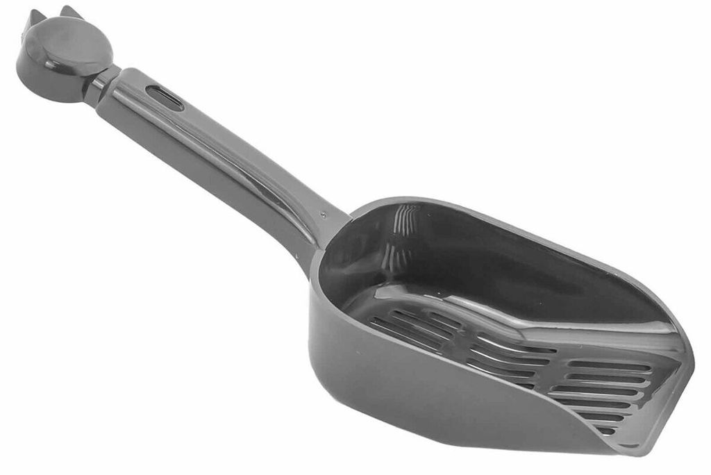 Совок д/кош. туалета Редпл. ZOO-M 9*25*4см 2802сер