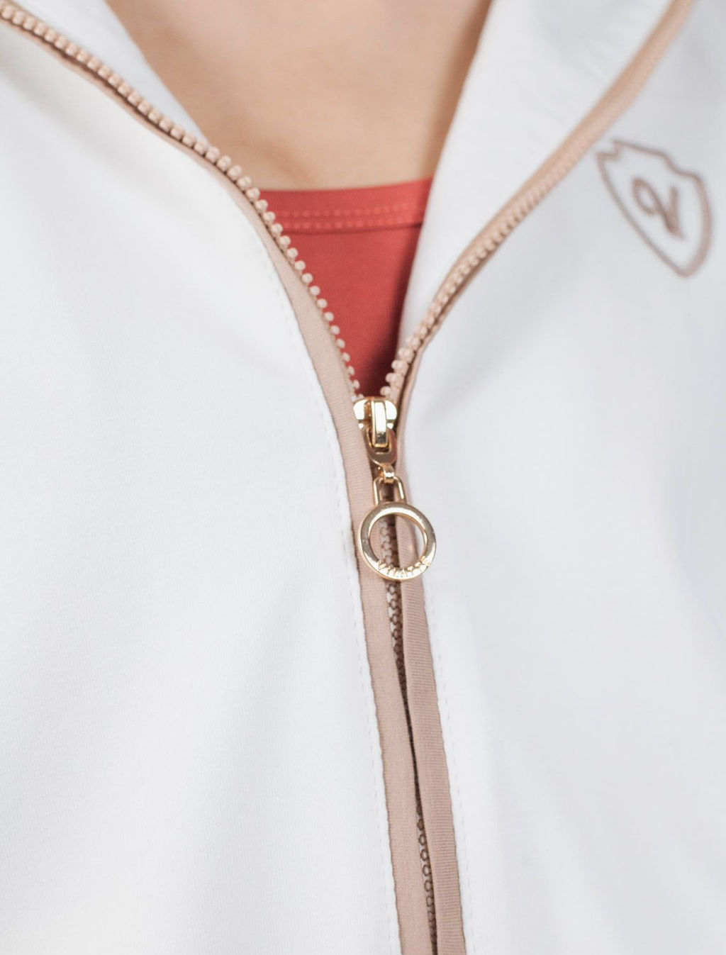 Худи на молнии из петельчатого футера двухнитки с эластаном без начеса - Vilatte фото 8