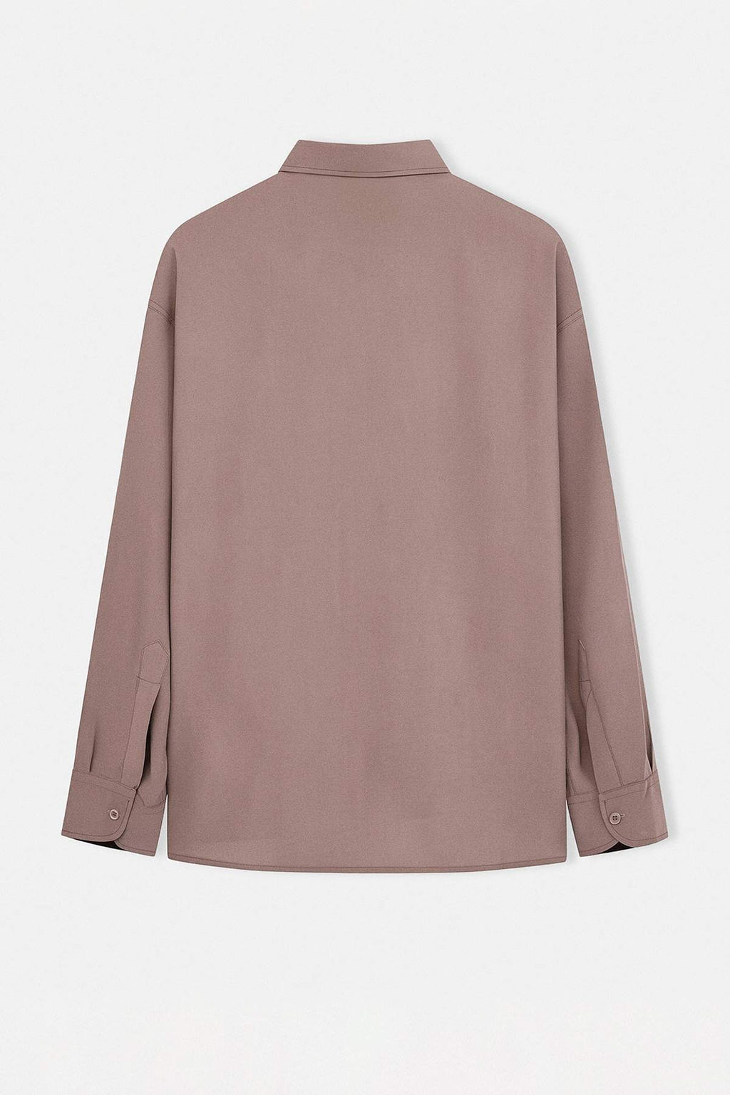 Kahverengi Regular Fit Modal Dokulu Ince Yazl?k Gomlek TMNSS26GO00040