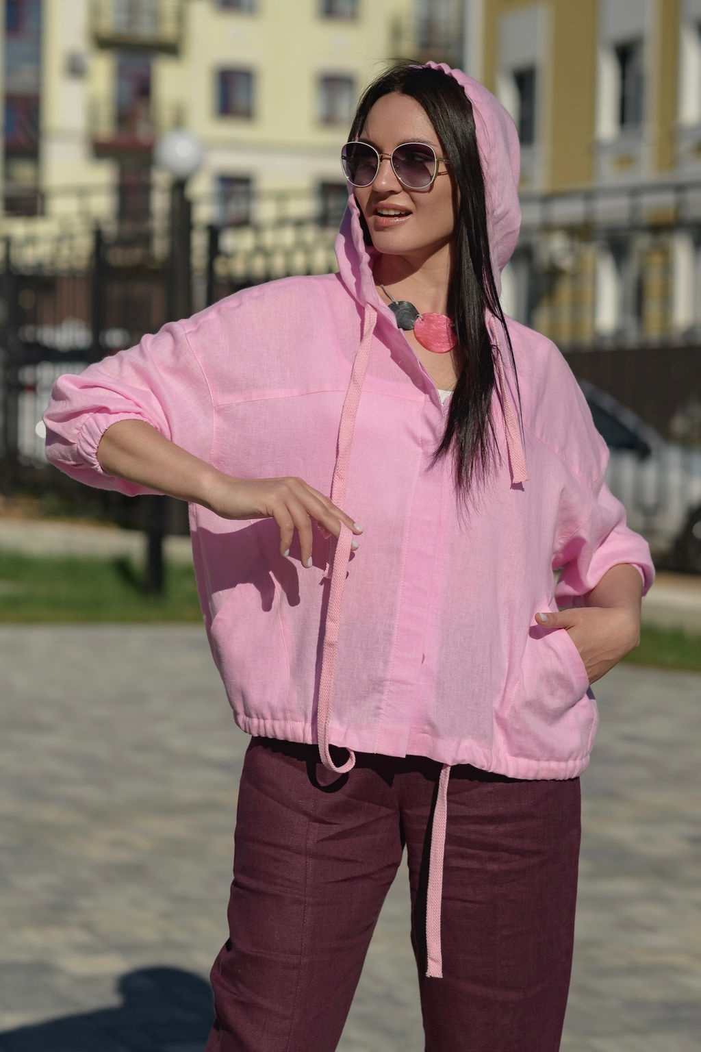 Бобмер 70%лен+ 30% вискоза - Новый лен фото 7