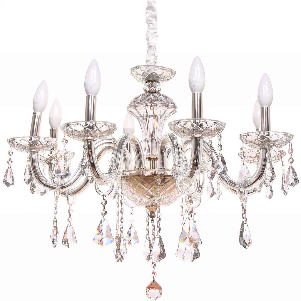 Люстра подвесная в стиле барокко "Aroma" 8*40Вт 25-S806