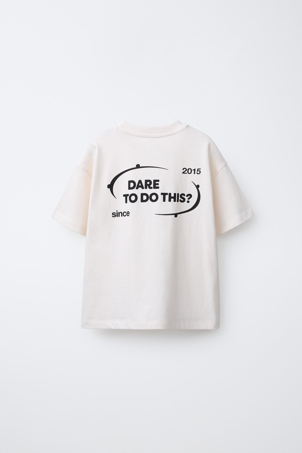 CAMISETA ESTAMPADO LOGO / Crudo - Zara фото 2