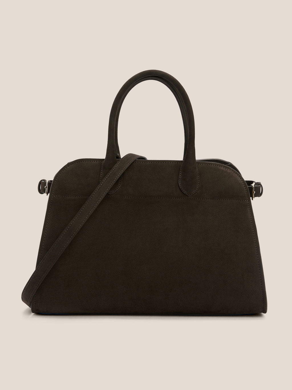 Женский тоут CALZETTI ASHLEY Артикул 4638246, шоколадный  фото 2