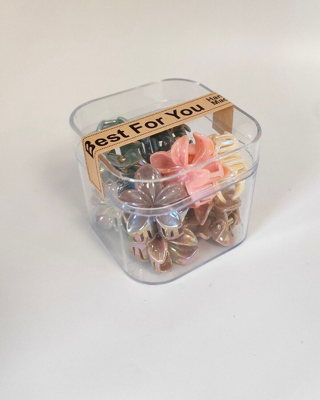 Набор крабиков для волос в боксе (10 шт)