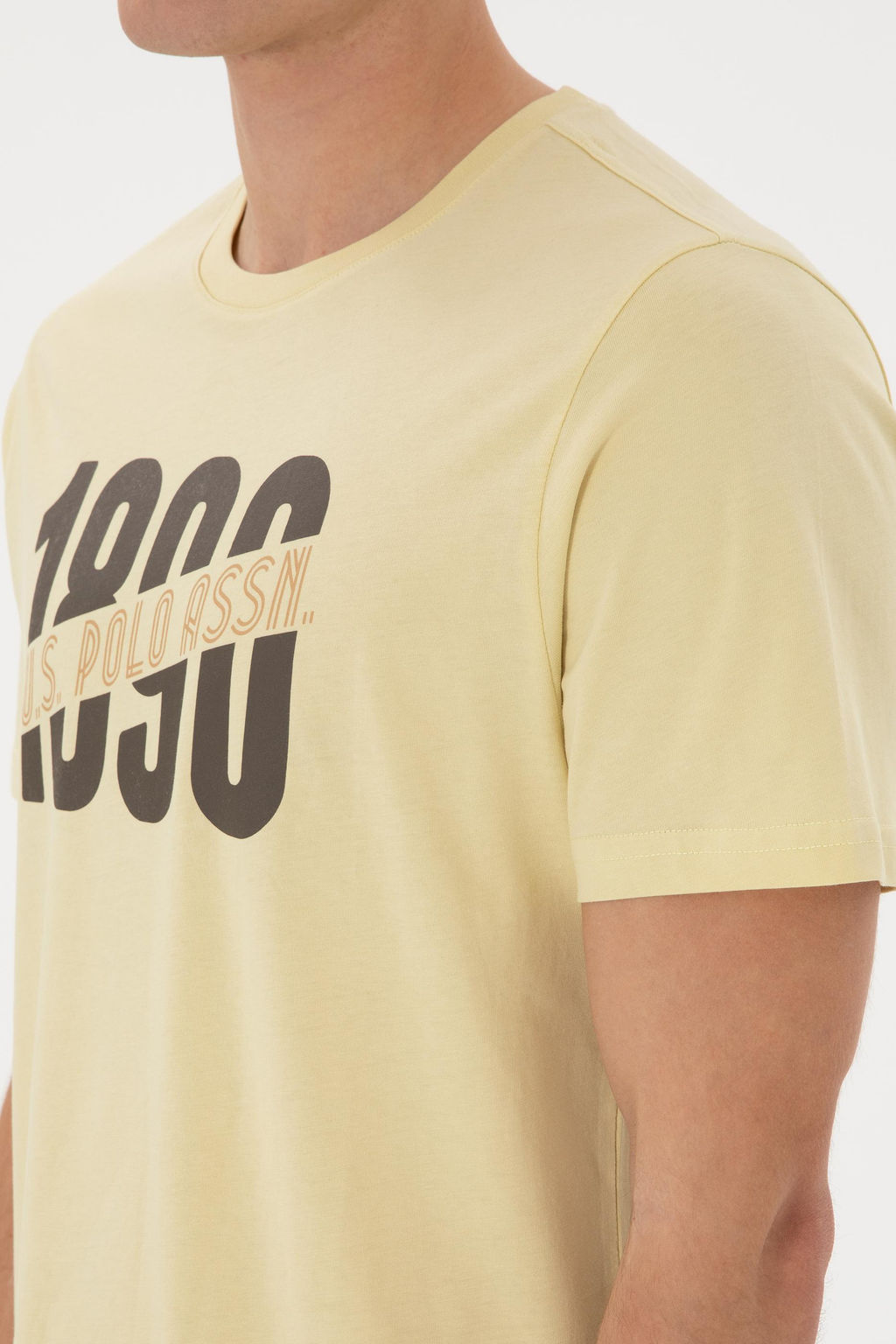 Erkek Bisiklet Yaka A__k Haki Ti__rt Sepette S_rpriz _ndirim - U.s. polo assn фото 7