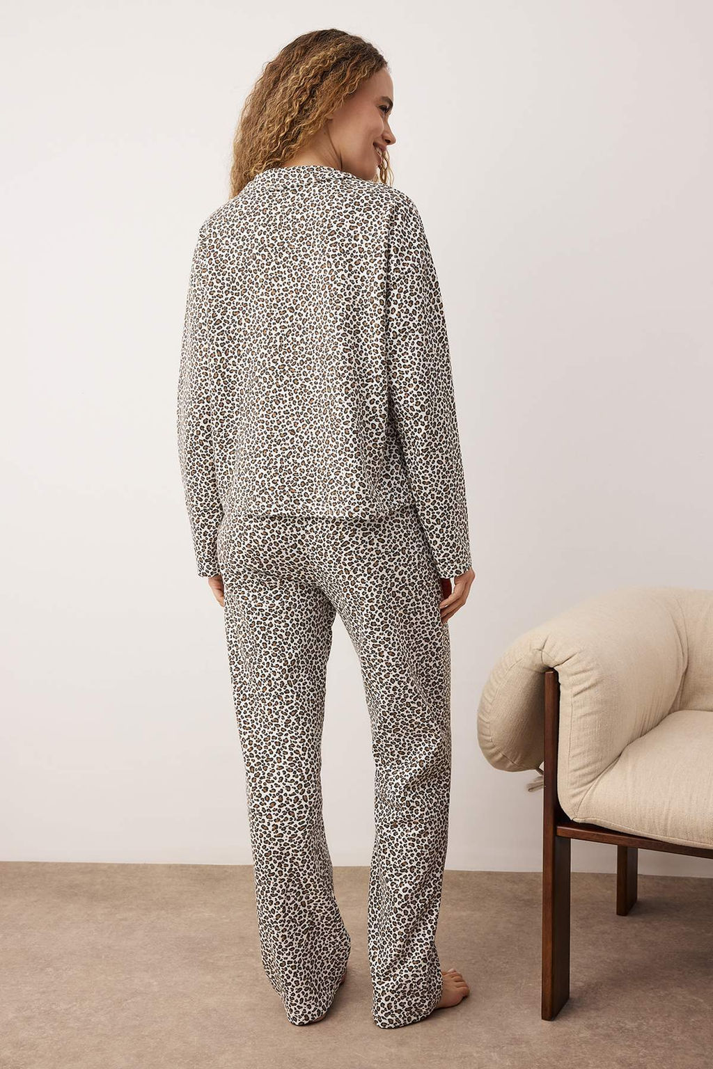 Cok Renkli Animal Rejenere Suprem Orme Pijama Tak?m? THMAW26PT00195 - Trendyolmilla фото 4