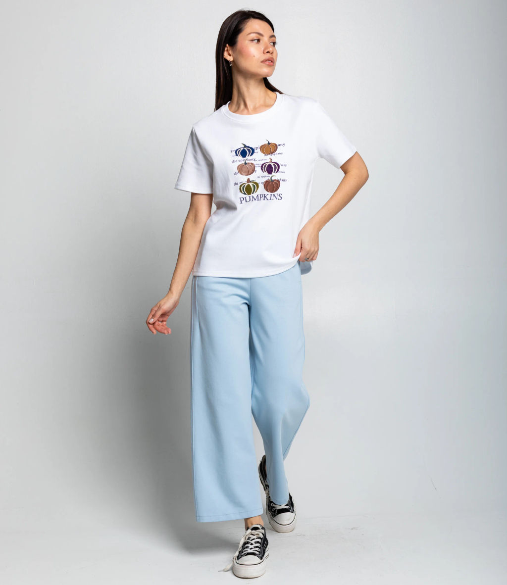 Футболка #КТ30813, белый - Dommod фото 4