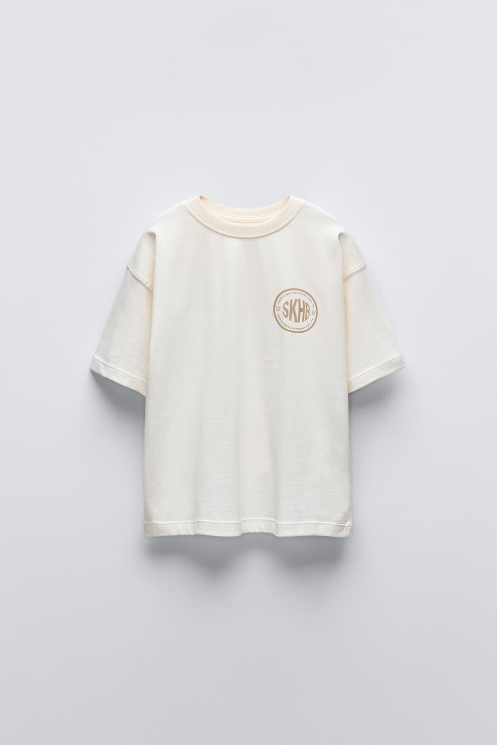LOGO PRINT T-SHIRT - Zara фото 7
