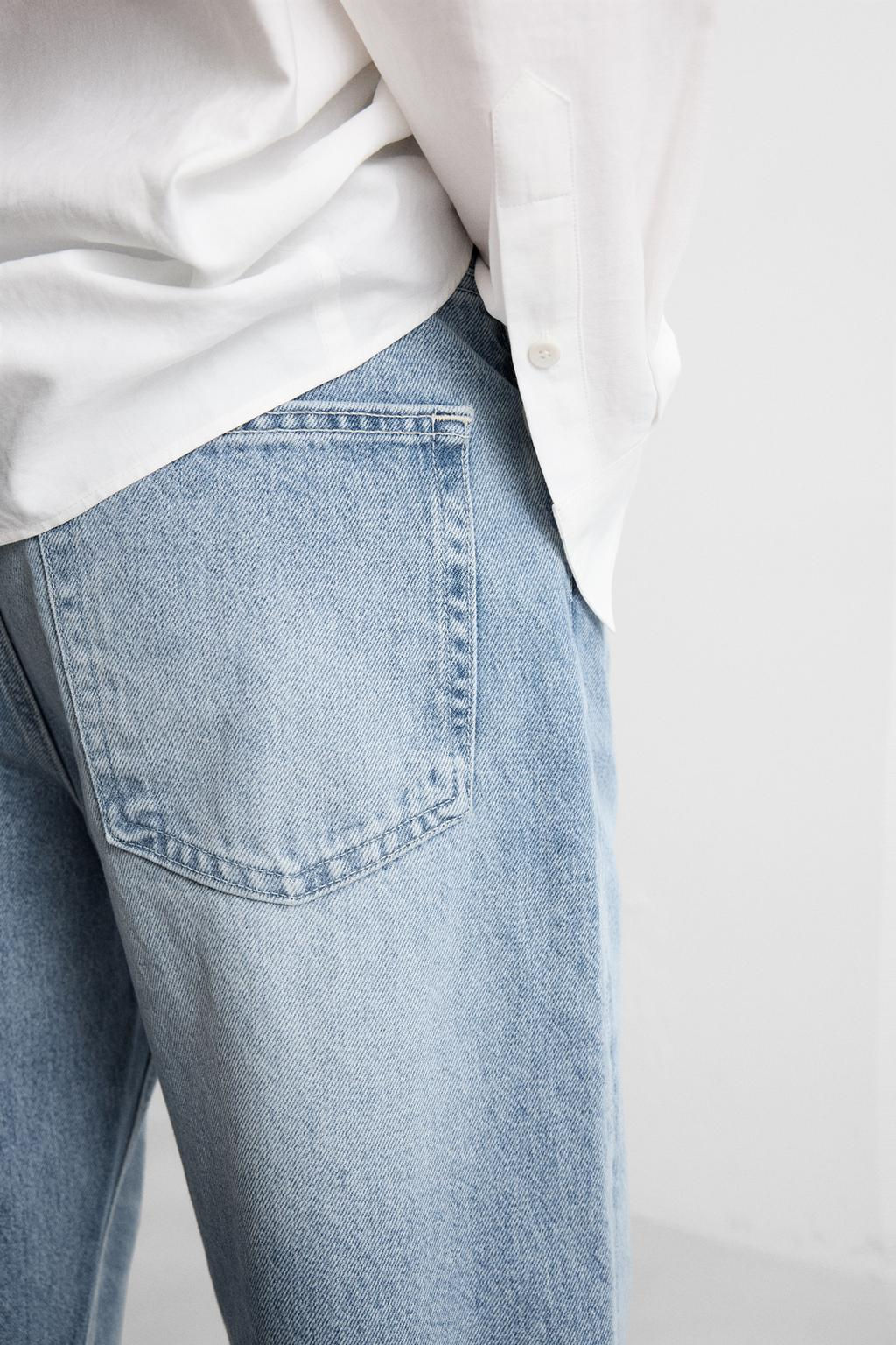 BAGGY FLARE FIT JEANS - Zara фото 14