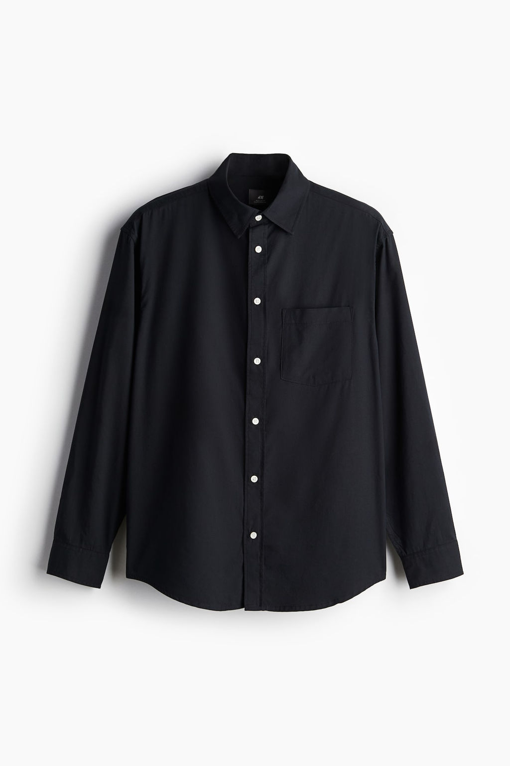 Camisa en mezcla de modal Regular Fit - H&m фото 6