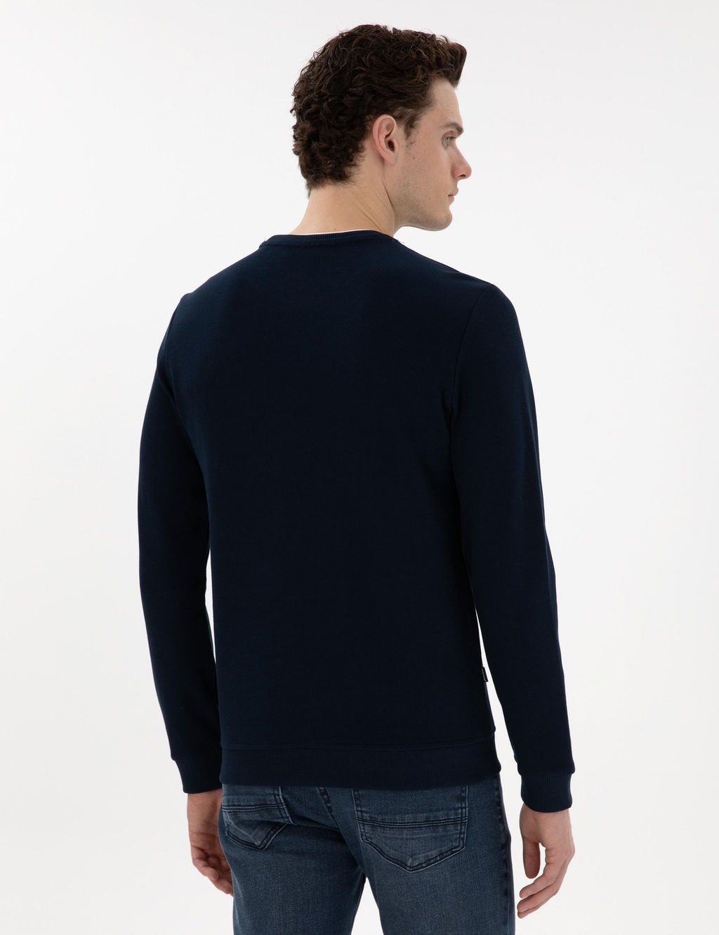 Lacivert Regular Fit Sweatshirt - Pierre cardin фото 5