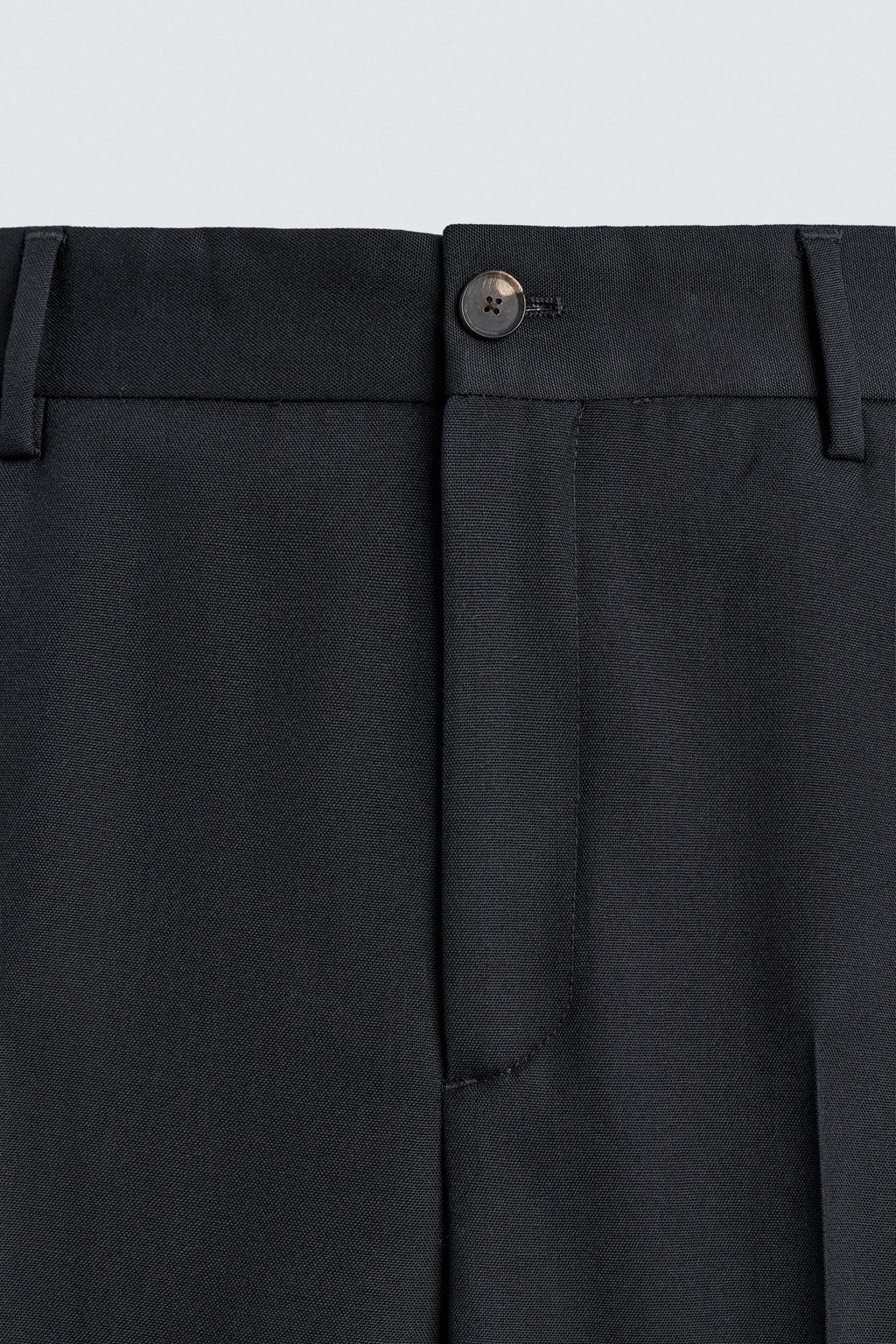 PANTAL?N STRAIGHT FIT 100% LANA LIMITED EDITION / Marino - Zara фото 8