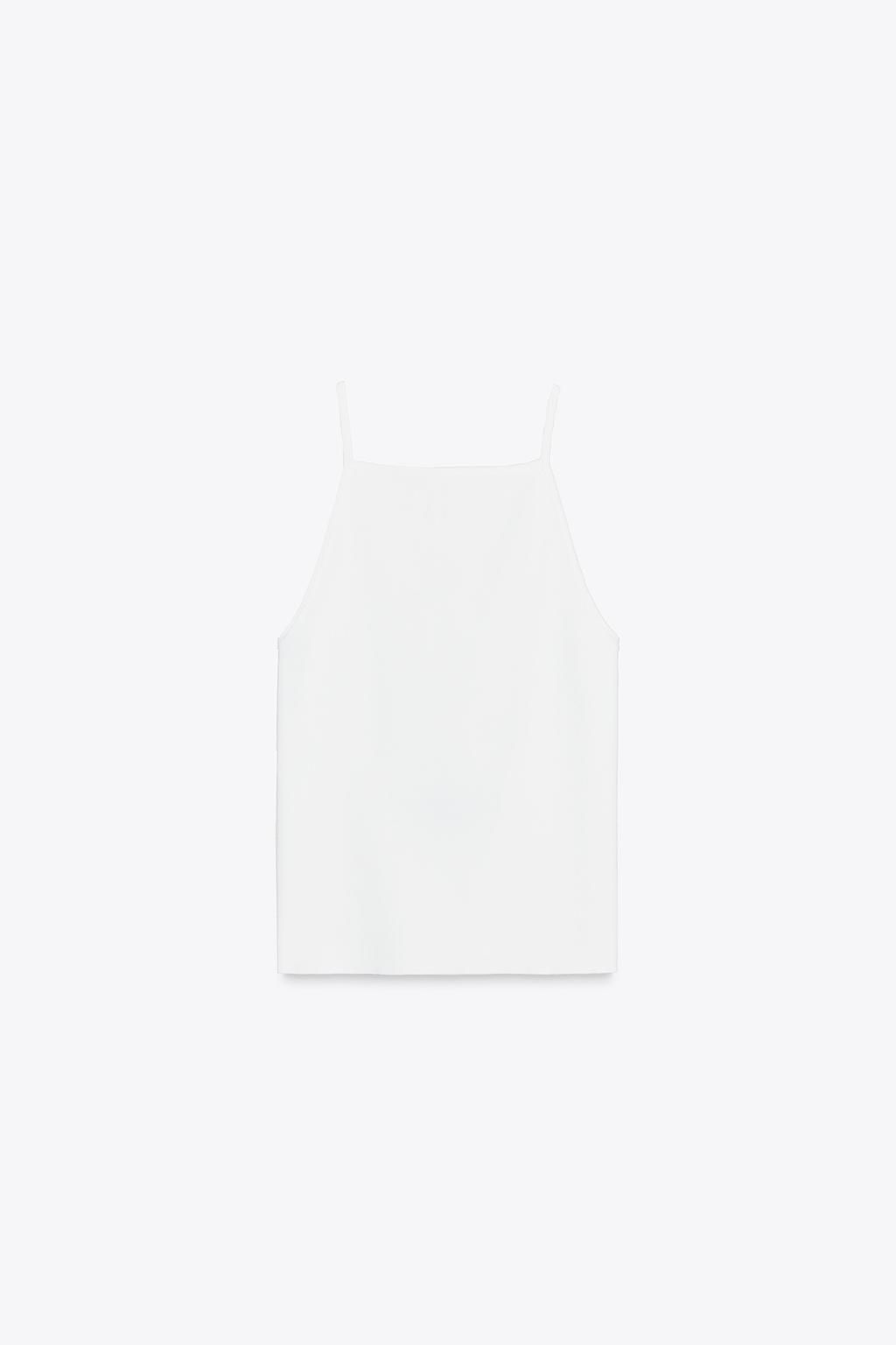 KNIT CUT OUT TIE TOP - Zara фото 11