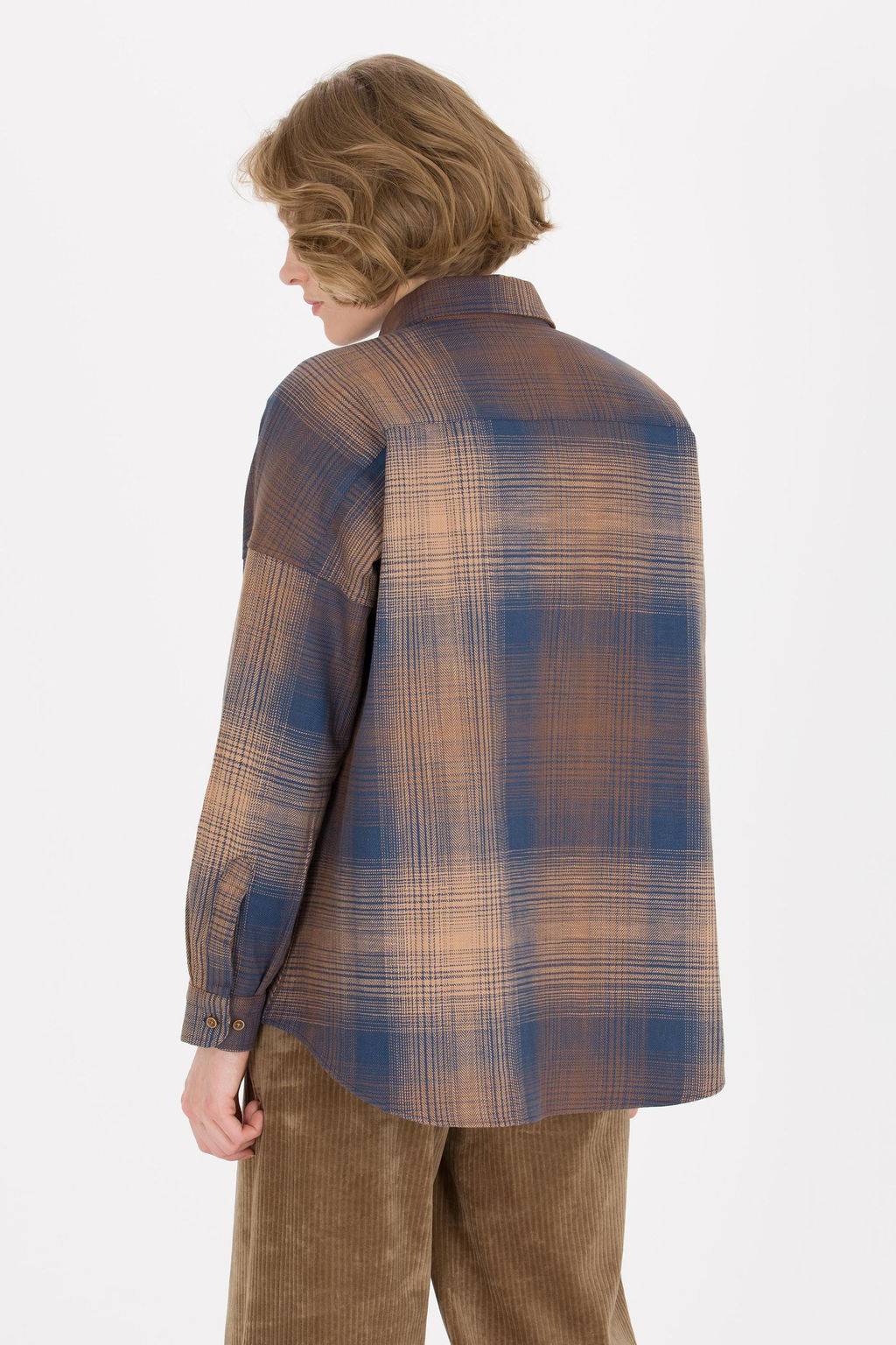 U. S. Polo Assn Женская коричневая рубашка с длинным рукавом - U.s. polo assn фото 5