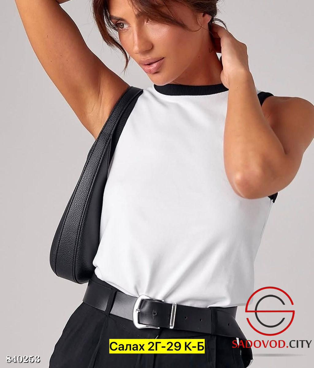 Майка женская из хлопка - Bruno фото 3