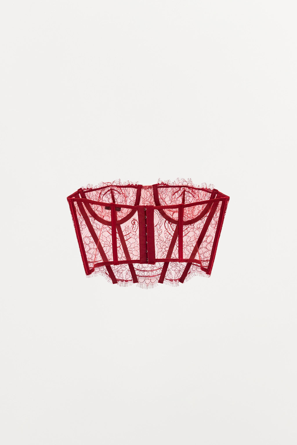 LACE UNDERWIRE CORSET - Zara фото 11