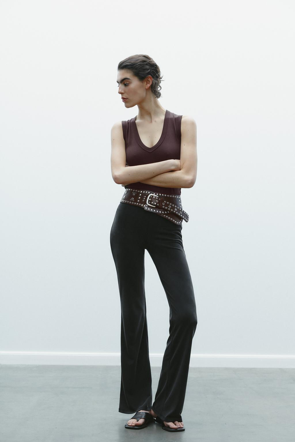 V-NECK TOP - Zara фото 11