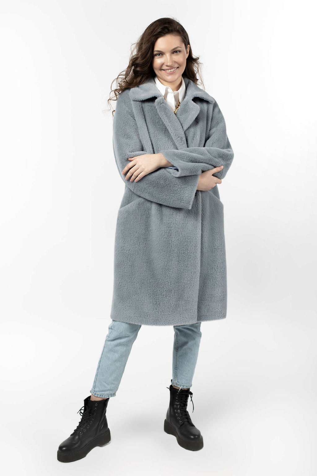 Пальто женское демисезонное - El podio фото 10