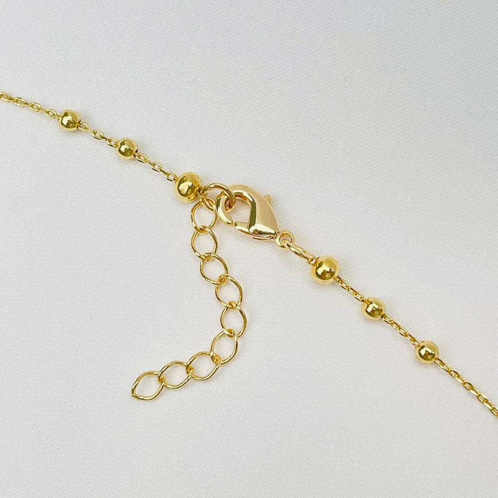 Колье на цепочке с Цитрином