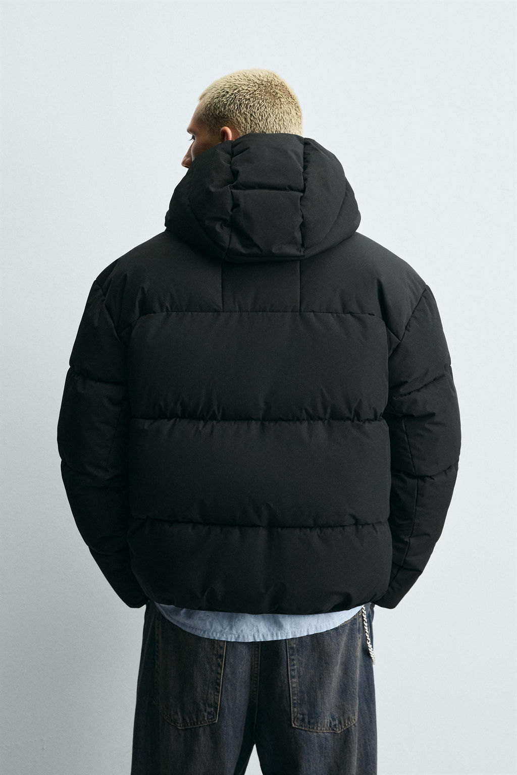 HOODED PUFFER JACKET - Zara фото 3