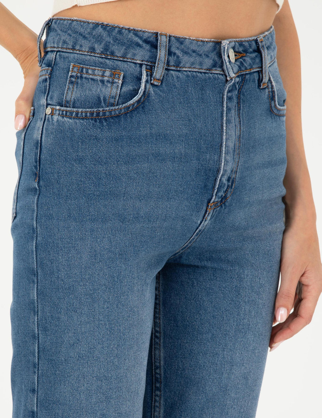 Mavi Mom Fit Jean Pantolon - Pierre cardin фото 5