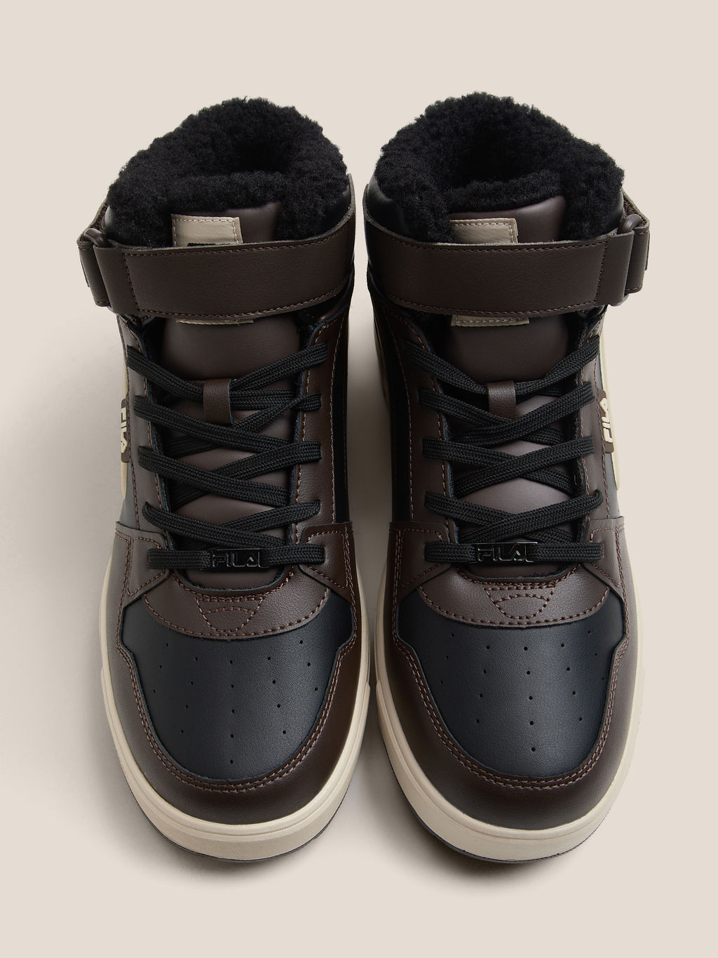 Мужские высокие кеды FILA FX-1000 NXT MID WNTR M Артикул 4563237, темно-коричневый