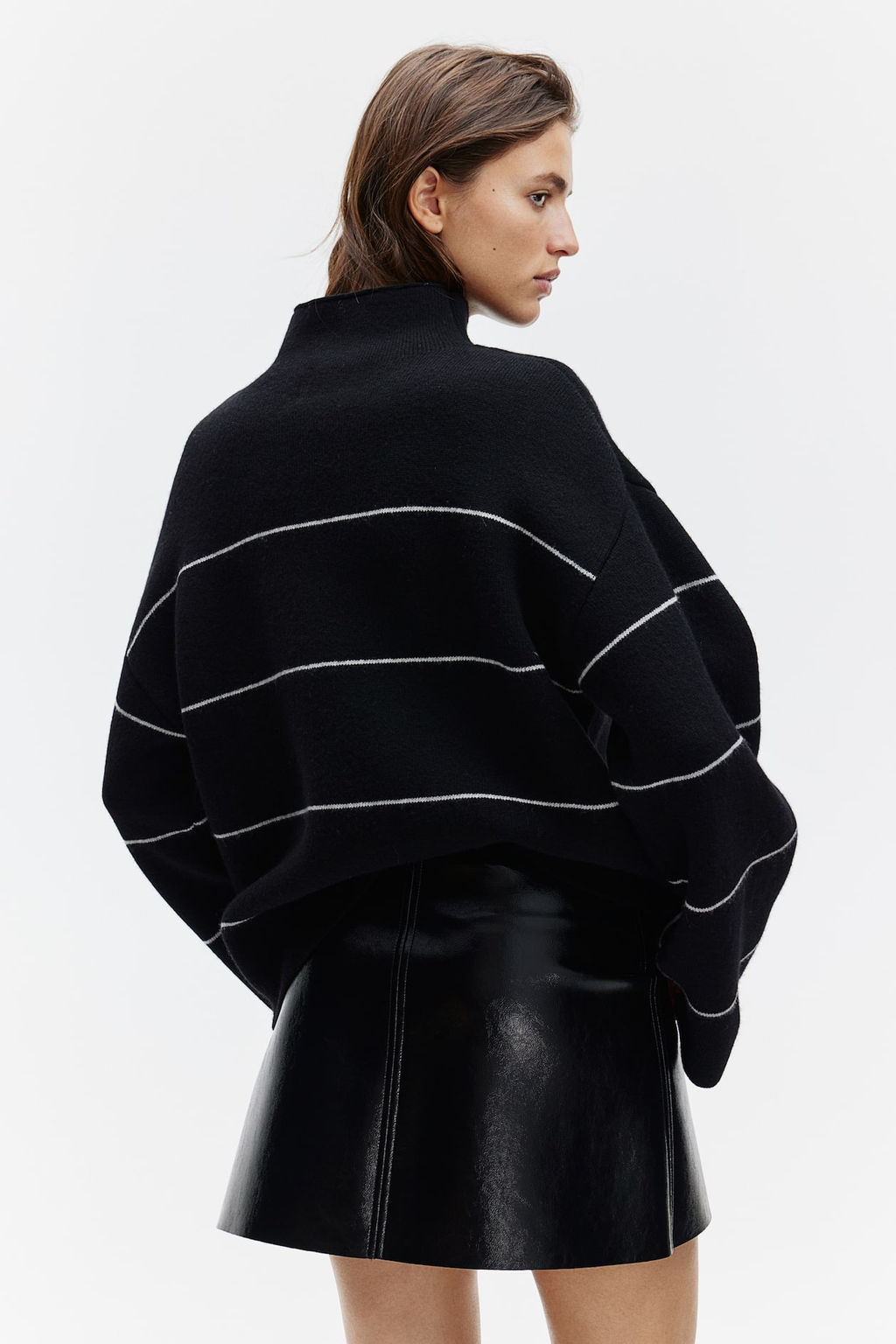 Jersey en mezcla de lana con cuello perkins - H&m фото 5