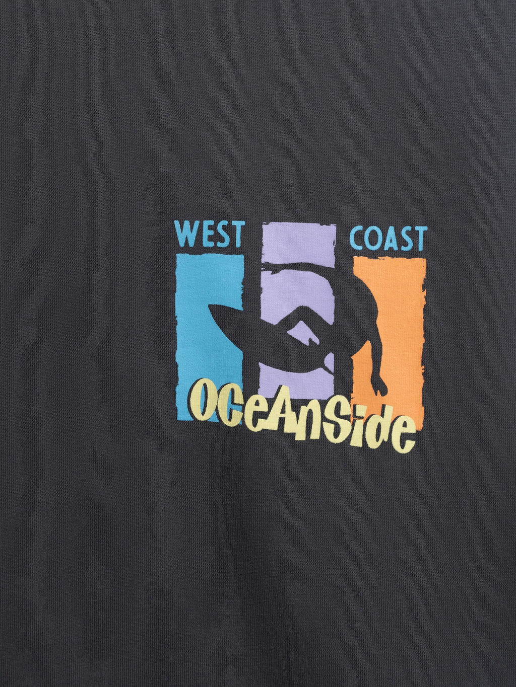 ACOOLA / Футболка детская для мальчиков Ithaca темно-пепельно серый  фото 4