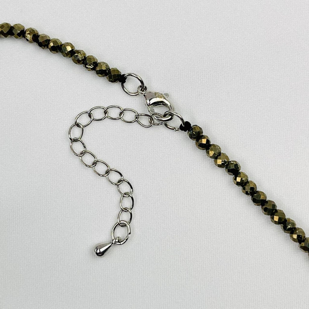 Бусы из Пирита огранка 39 см +