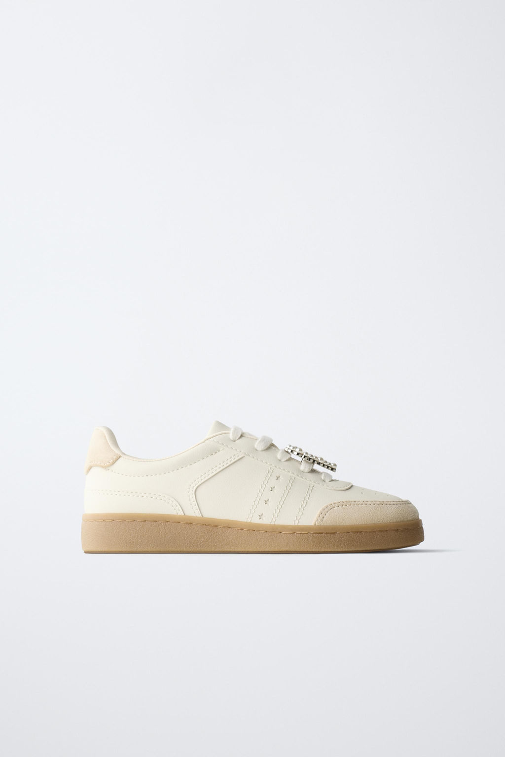 SNEAKERS WITH HEART CHARM DETAIL - Zara фото 8