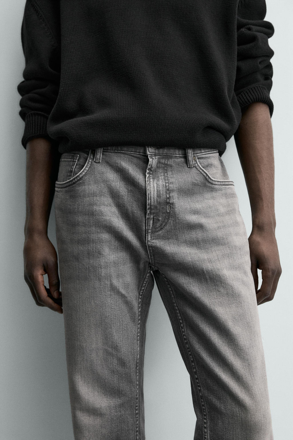 BASIC SLIM FIT JEANS - Zara фото 7