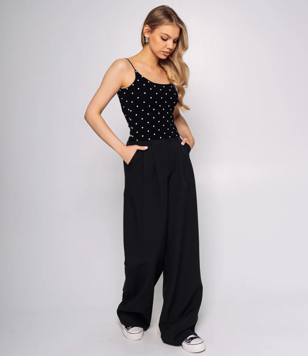 Топ #КТ89001, чёрный